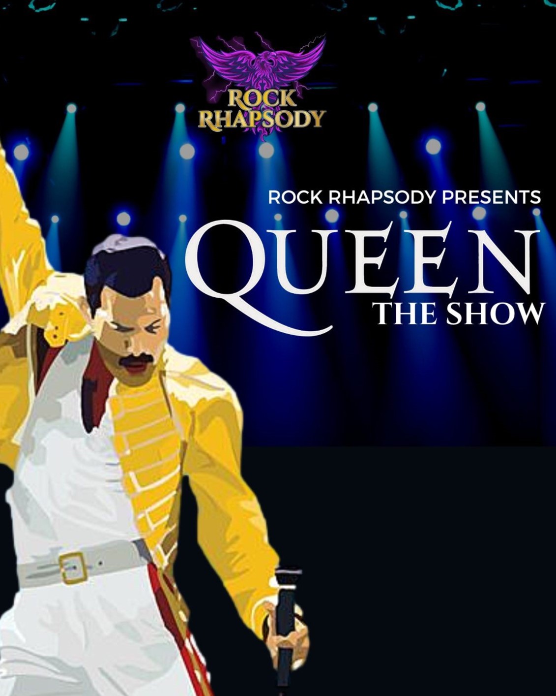 Featured image for “Queen-The Show at Singleton Diggers: Relive the Magic of Queen!”