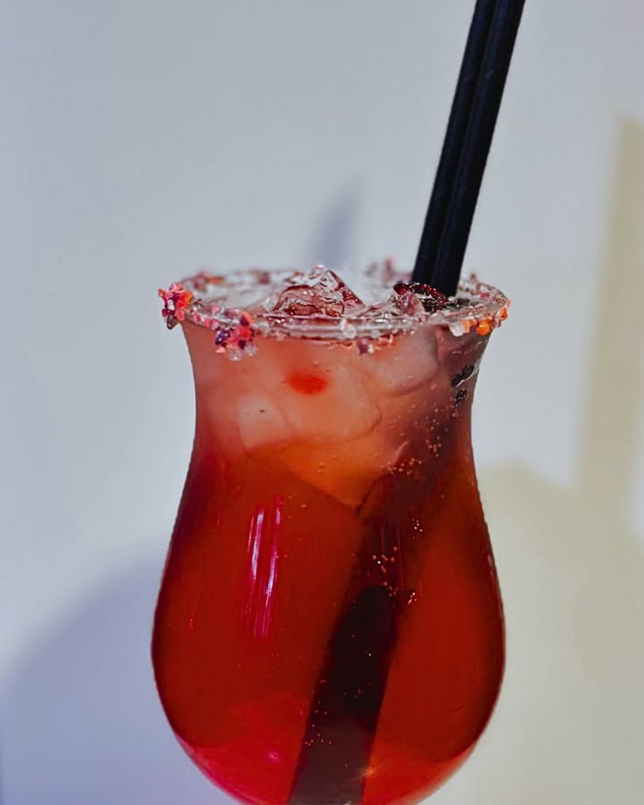 Featured image for “Berry Nerdy Cocktail of the Month at Club Dorsman: Fizzy & Fruity Delight”