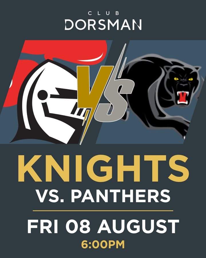 Featured image for “Live NRL Action: Knights vs Panthers at Club Dorsman”