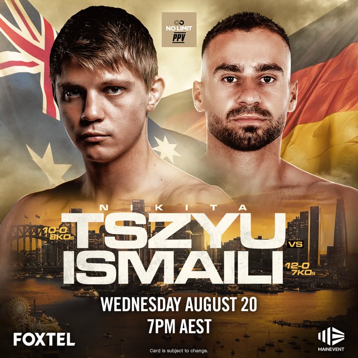 Featured image for “Nikita Tszyu Fight Night: Live & Loud at Club Dorsman”