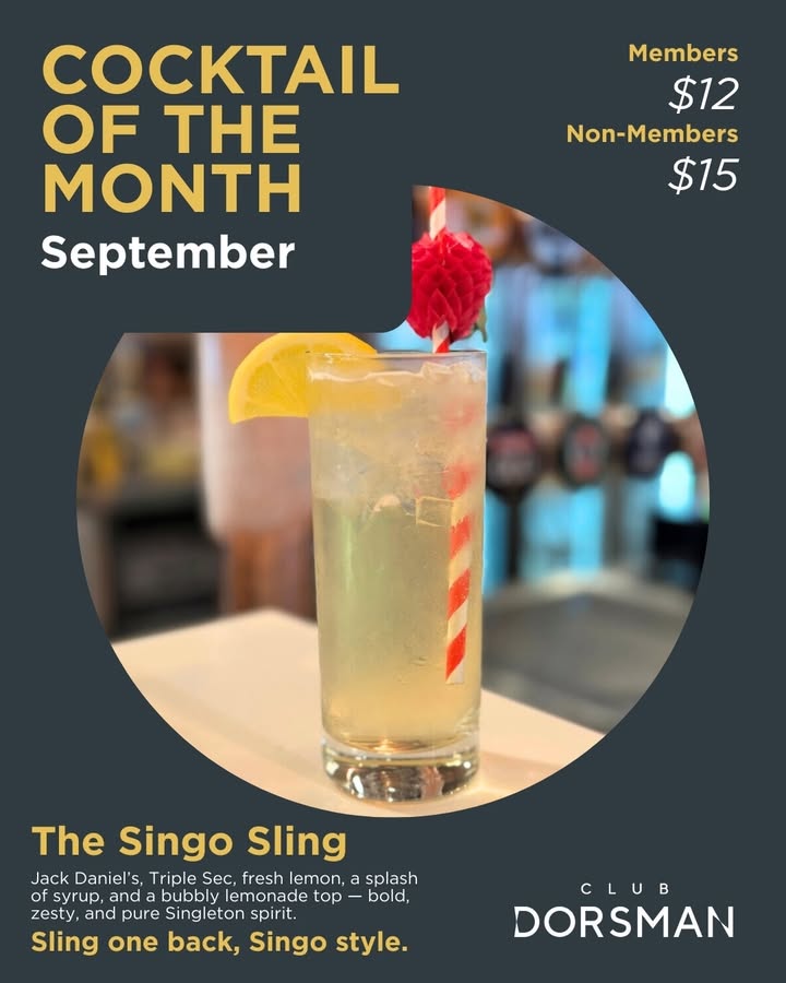 Featured image for “Singo Style Cocktails: Craft Cocktails at Club Dorsman”