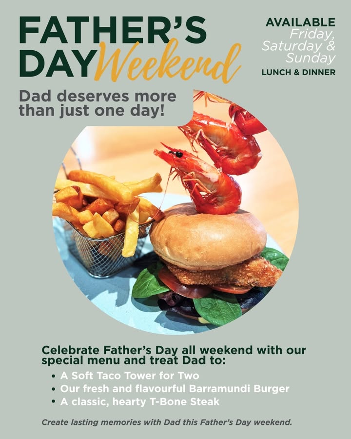 Featured image for “Father’s Day Weekend Special Menu at Singleton Diggers: Treat Dad to Good Eats & Great Company”