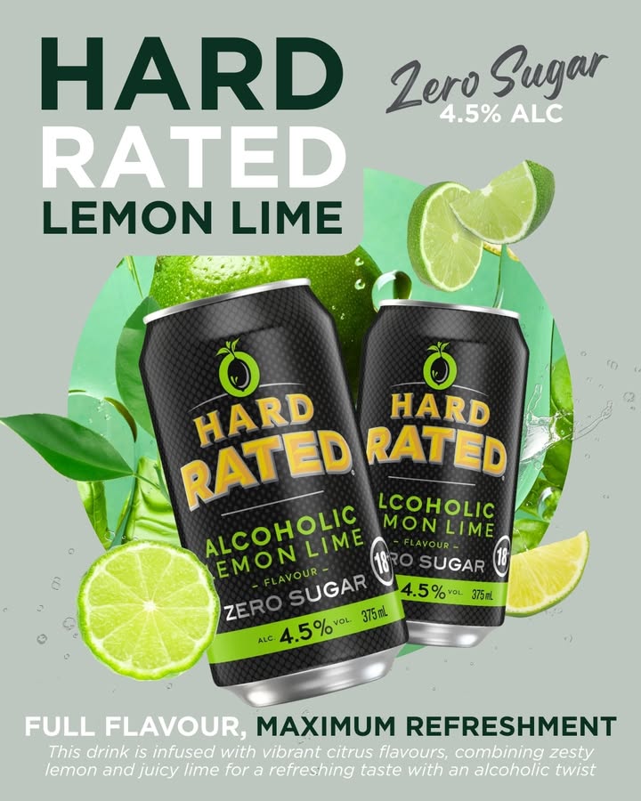 Featured image for “Hard Rated Lemon Lime: Refreshing Zero Sugar Drink at Singleton Diggers”