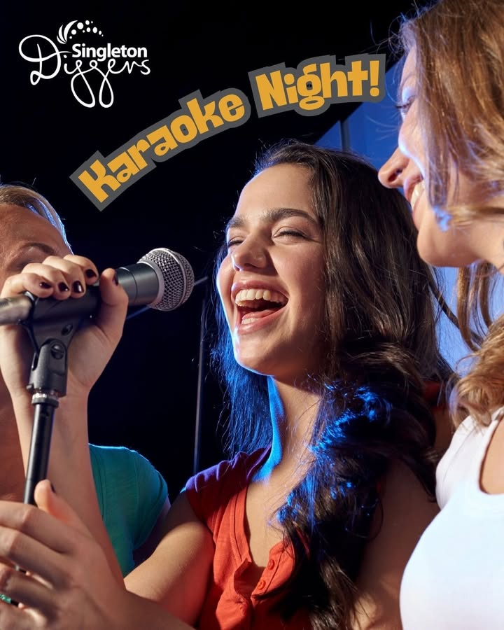 Featured image for “Karaoke Night Extravaganza at Singleton Diggers: Sing, Laugh, and Unwind!”