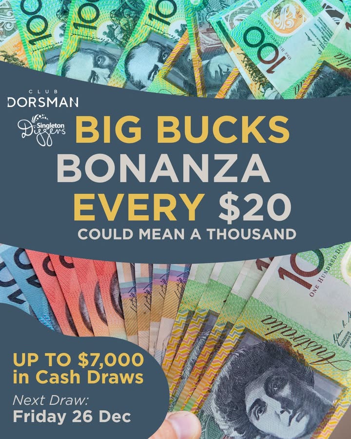 Featured image for “Boxing Day Big Bucks Bonanza at Club Dorsman”