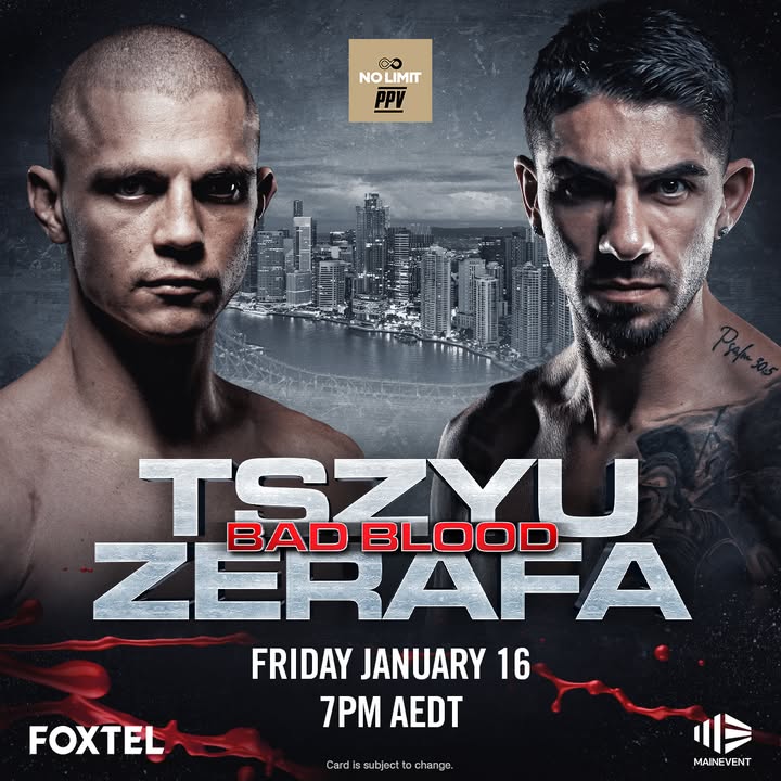 Featured image for “Tszyu vs Zerafa: Boxing Grudge Match at Singleton Diggers”