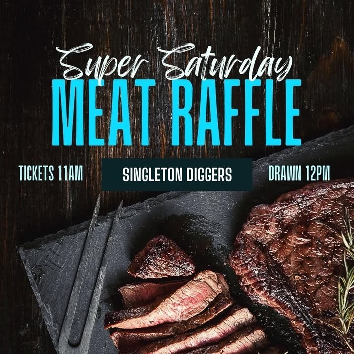 Featured image for “Super Saturday Raffles at Singleton Diggers”