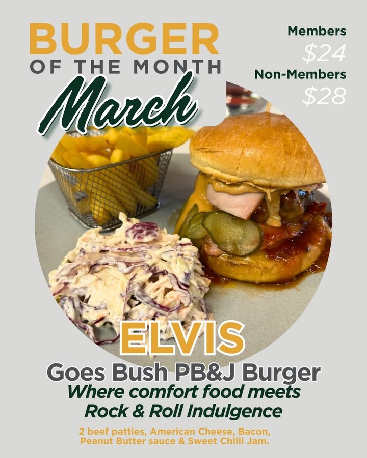 Featured image for “Burger of the Month at Singleton Diggers”