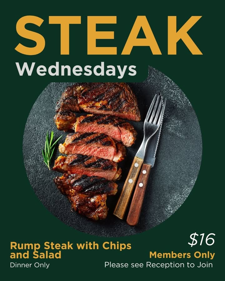 Featured image for “Wednesday Steak Night at Singleton Diggers”