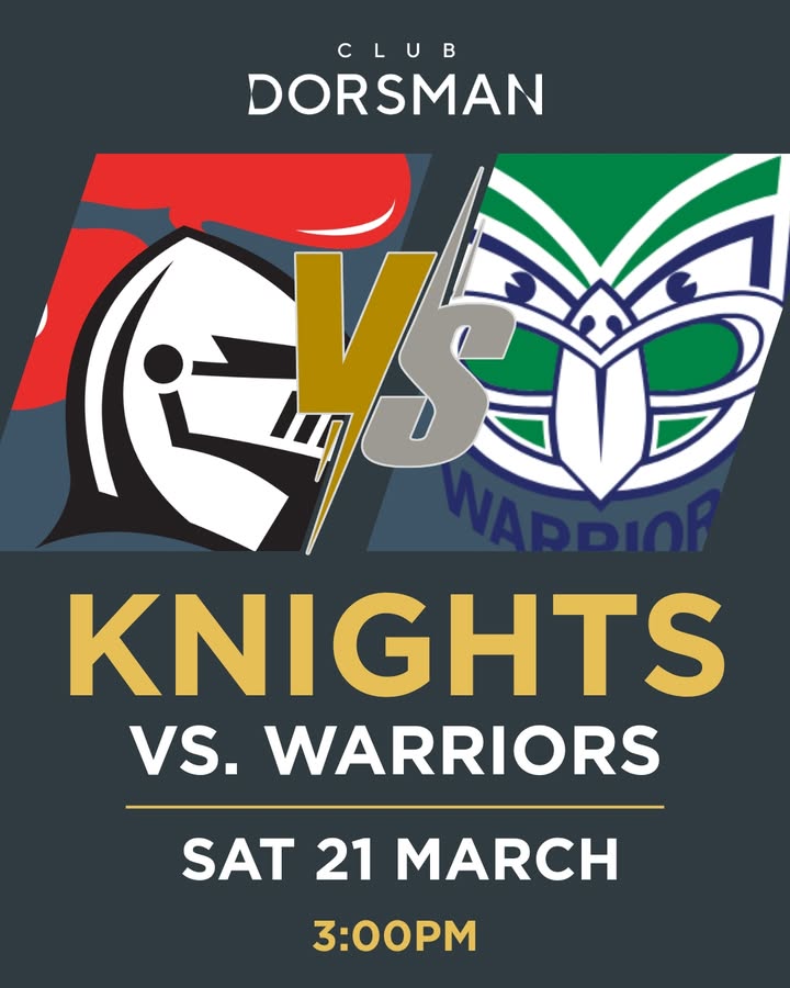 Featured image for “Knights vs Warriors Live at Club Dorsman”