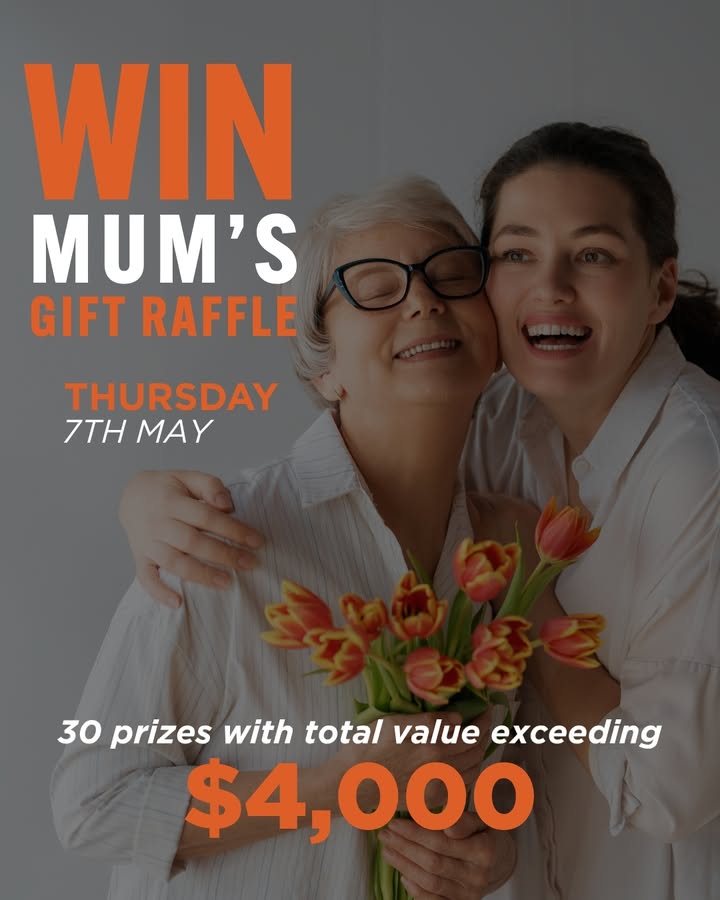 Featured image for “Win Mum’s Gift Raffle at Singleton Diggers”