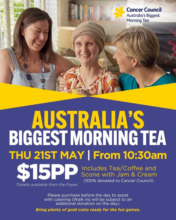 Featured image for “Australia’s Biggest Morning Tea at Club Dorsman”