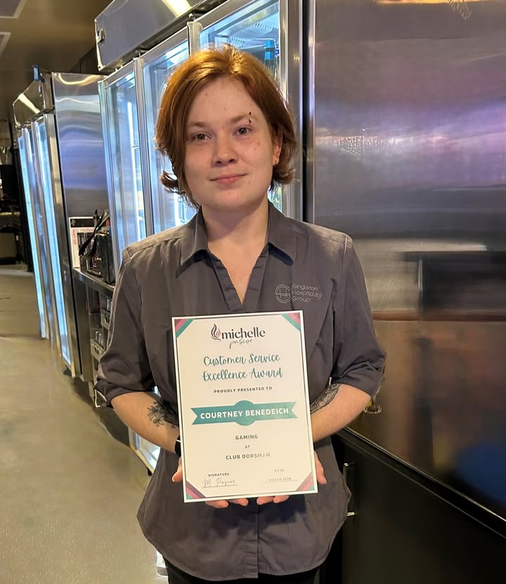 Featured image for “Courtney Scores 100% in Secret Shopper at Singleton Diggers”