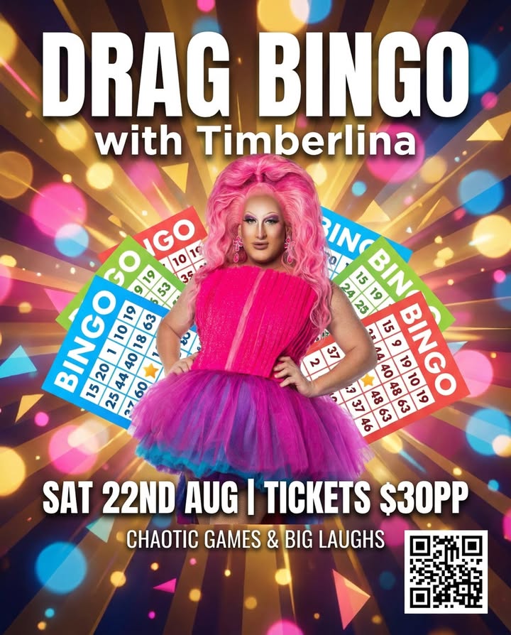 Featured image for “Drag Bingo with Timberlina at Singleton Diggers”