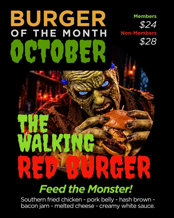 Featured image for “October Burger of the Month: The Walking Red at Singleton Diggers”