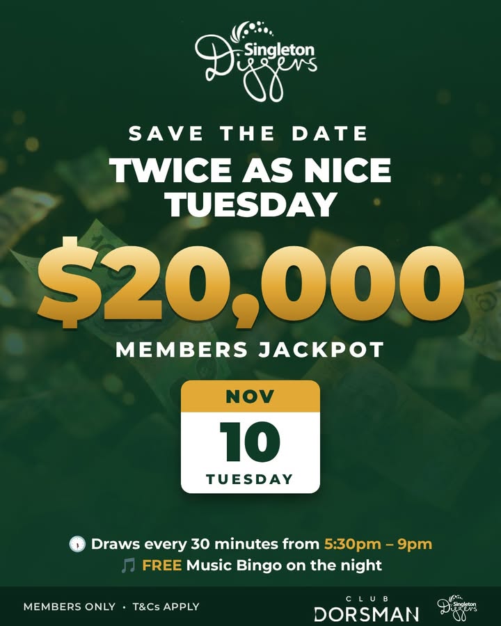 Featured image for “$20,000 Members Mega Draw – Twice As Nice Tuesday”